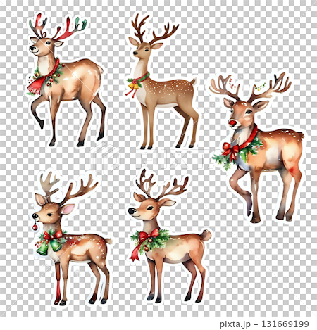 クリスマス用ステッカーセット 131669199