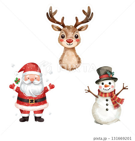 クリスマス用ステッカーセット クリスマス用ステッカーセット 131669201