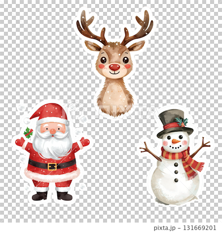 Christmas sticker set Christmas sticker set 131669201