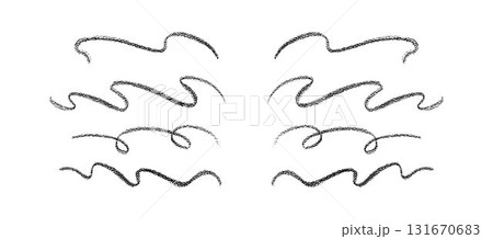 Chalk or crayon hand drawn flourish set. Vector stock illustration isolated on white background for design template post, invitation, wedding, valentine day or Birthday decoration. Chalk or crayon hand drawn flourish set. Vector stock illustration isolated on white background for design template post, invitation, wedding, valentine day or Birthday decoration. 131670683