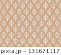 シンプル　ナチュラルなリーフデザイン壁紙素材 131671117