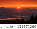 長岡市の夕焼け 131671269