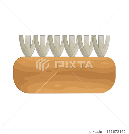Illustration of cleaning brush Illustration of cleaning brush 131672162