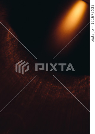 Abstract Natural Sun flare on the black 131672535