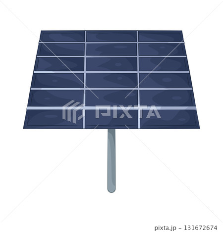 Illustration of solar panel 131672674