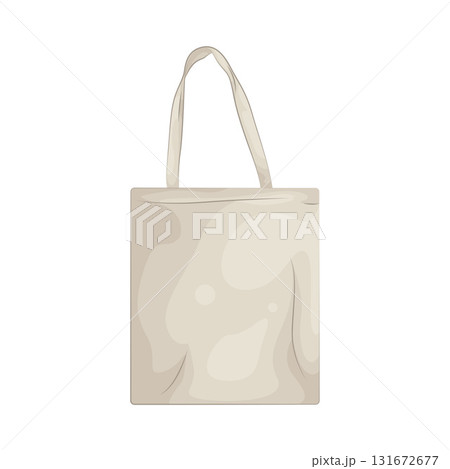 Illustration of tote bag Illustration of tote bag 131672677