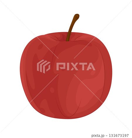 Illustration of red apple Illustration of red apple 131673197