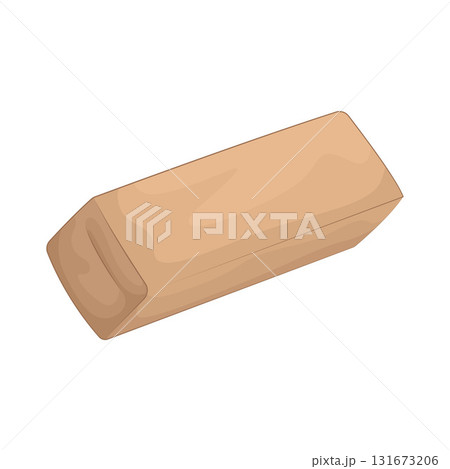 Illustration of eraser Illustration of eraser 131673206