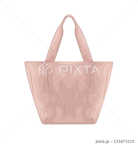 Illustration of tote bag Illustration of tote bag 131673225
