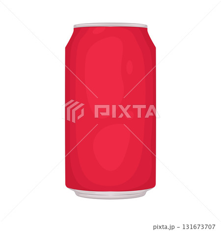 Illustration of soda can 131673707