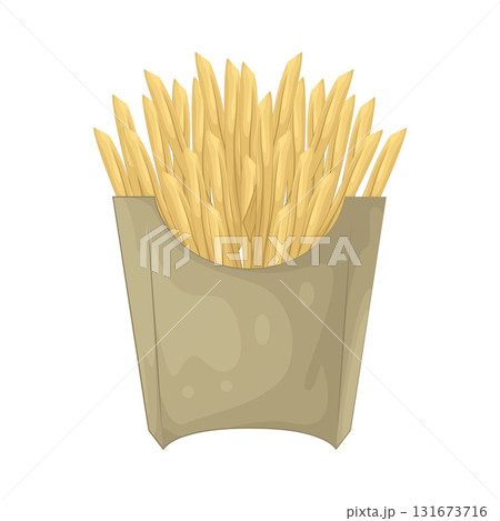 Illustration of French fries Illustration of French fries 131673716