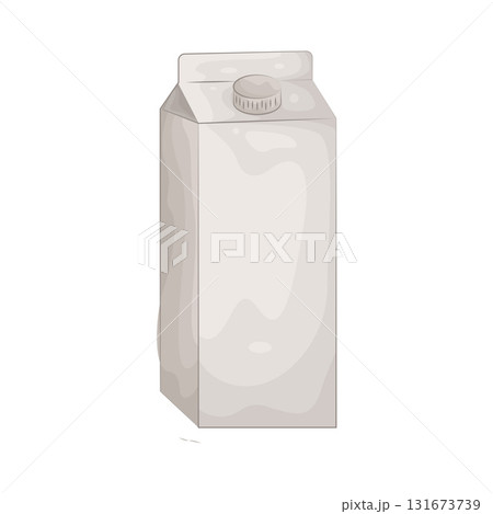 Illustration of milk carton  131673739