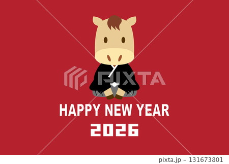 2026年の年賀状 131673801