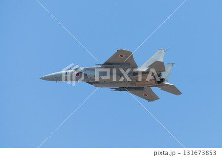 上昇する航空自衛隊F-15Jイーグル 131673853