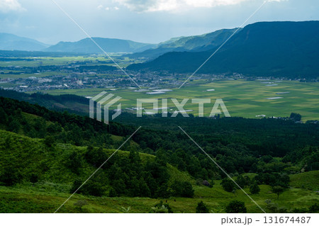 阿蘇山から市井の眺め 131674487