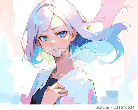 希望に満ちた表情の看護師2 131676634