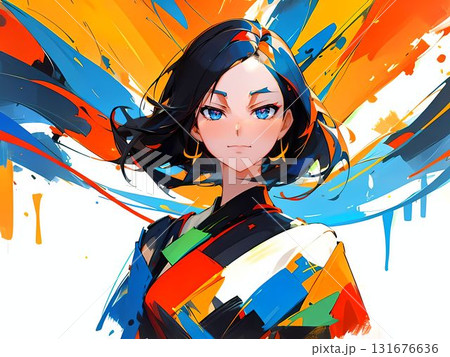 希望に満ちた表情の看護師2 131676636