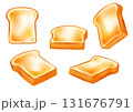 美味しそうな焼きたてのさっくりトースト5種セット 131676791