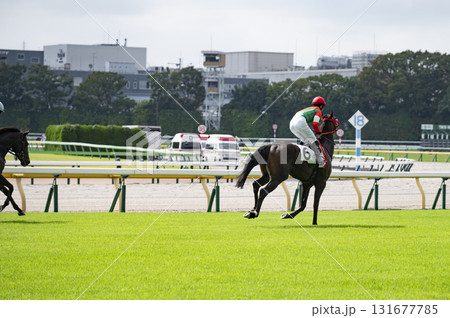 競馬場レース 131677785