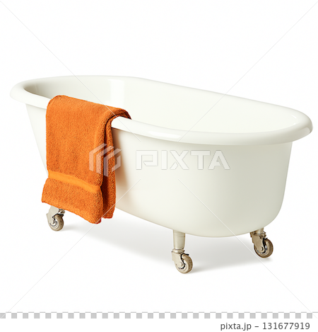 Simple and Elegant Bathtub 3D Art 131677919