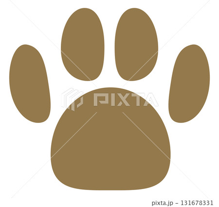 肉球のアイコンイラスト 肉球のアイコンイラスト 131678331