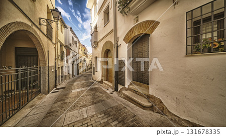 Street Scene, Traditional Architecture, Plasencia, Spain 131678335