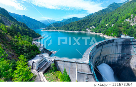 富山県・黒部ダム 131678364