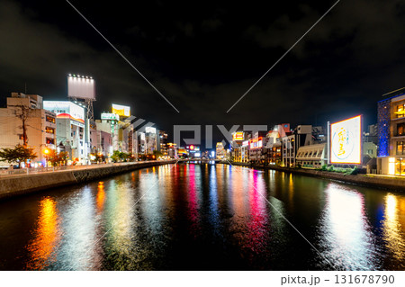 福岡県・博多　中洲夜景 131678790