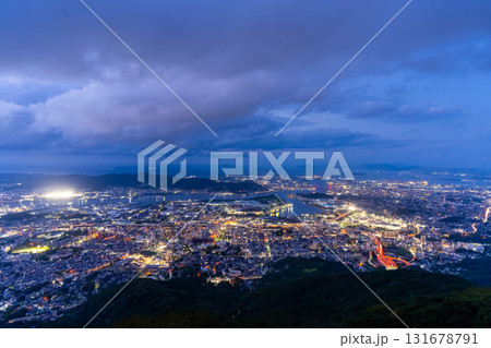 福岡県・皿倉山から望む夜景 131678791