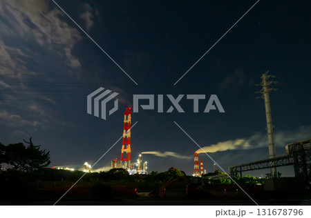 鹿島臨海工業地帯・工場夜景 鹿島臨海工業地帯・工場夜景 131678796