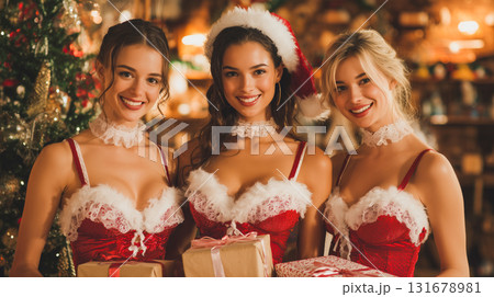 笑顔が輝くクリスマスの魔法 131678981