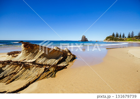 Glasshouse Rocks in Narooma Australia 131679739