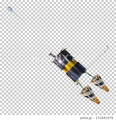 Multipurpose space communications satellite 131681479