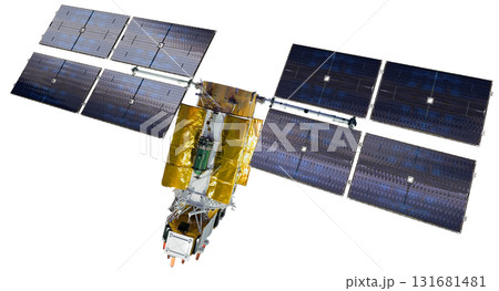 Navigation satellite isolated Navigation satellite isolated 131681481