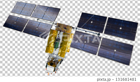Navigation satellite isolated Navigation satellite isolated 131681481