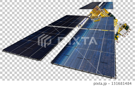 Navigation satellite isolated Navigation satellite isolated 131681484
