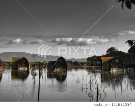 瀬戸内の風景、水没ペンション村 131681554