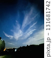 鳳凰の雲が広がる田舎の空 131681742