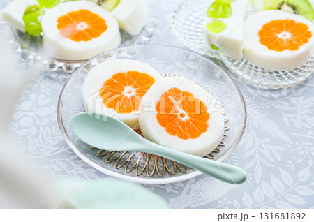 みかん丸ごと牛乳寒天 みかん丸ごと牛乳寒天 131681892