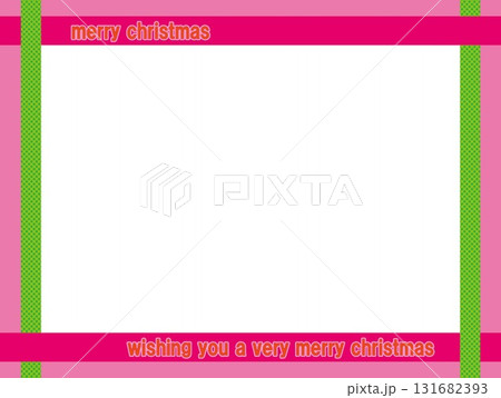 メリークリスマス merry christmas フレーム ホワイトスペース ドット メリークリスマス merry christmas フレーム ホワイトスペース ドット 131682393