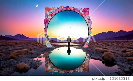 fishing on the beach 131683518