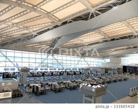 羽田空港の第2ターミナル国際線エリア 羽田空港の第2ターミナル国際線エリア 131685418