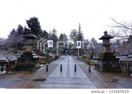 初詣　日本の神社　松が岬公園 131685629