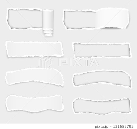 pieces of torn paper cartoon stock vector illustration pieces of torn paper cartoon stock vector illustration 131685793
