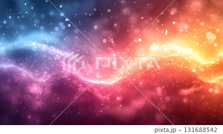 Blurred gradient background with soft glowing colors and dreamy tones. 131688542