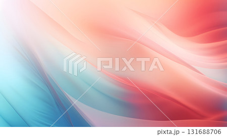 Blurred gradient background with soft glowing colors and dreamy tones. 131688706