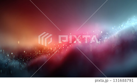 Blurred gradient background with soft glowing colors and dreamy tones. 131688791