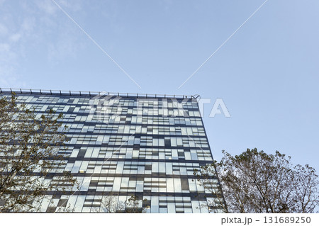 Office buildings complex in Saint Petersburg, Russia. 131689250