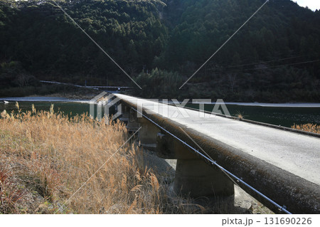 高知県越知町 片岡沈下橋 高知県越知町 片岡沈下橋 131690226