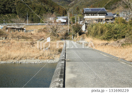 高知県越知町 片岡沈下橋 高知県越知町 片岡沈下橋 131690229